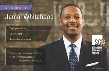 SGB Welcomes Jamal Whitehead as a New Shareholder